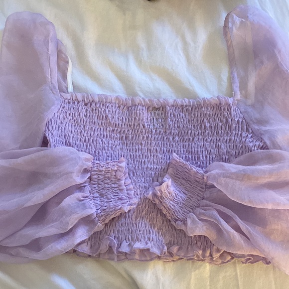 Purple Princess Polly top - Picture 3 of 3